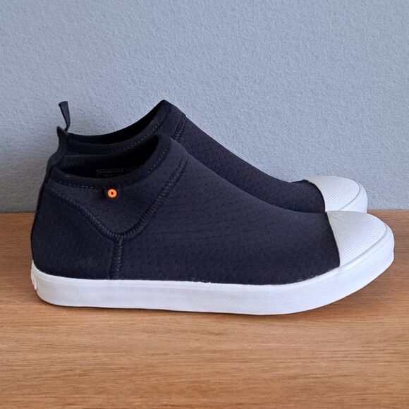 Bogs Women’s 10 Black Kicker Bootie Rain Chelsea Ankle Fabric Boots Waterproof - Picture 1 of 10